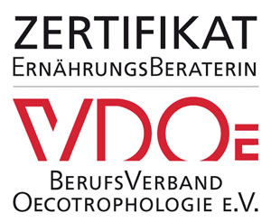 Zertifikat Ernährungsberaterin VDOe