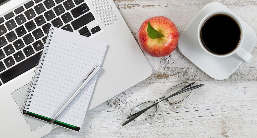 im Home Office Pausen für's Essen einplanen und vorausplanen